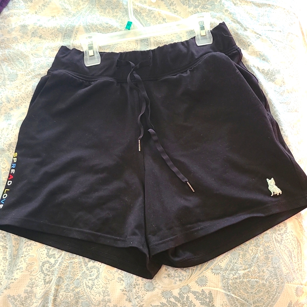 Spread Love drawstring active shorts